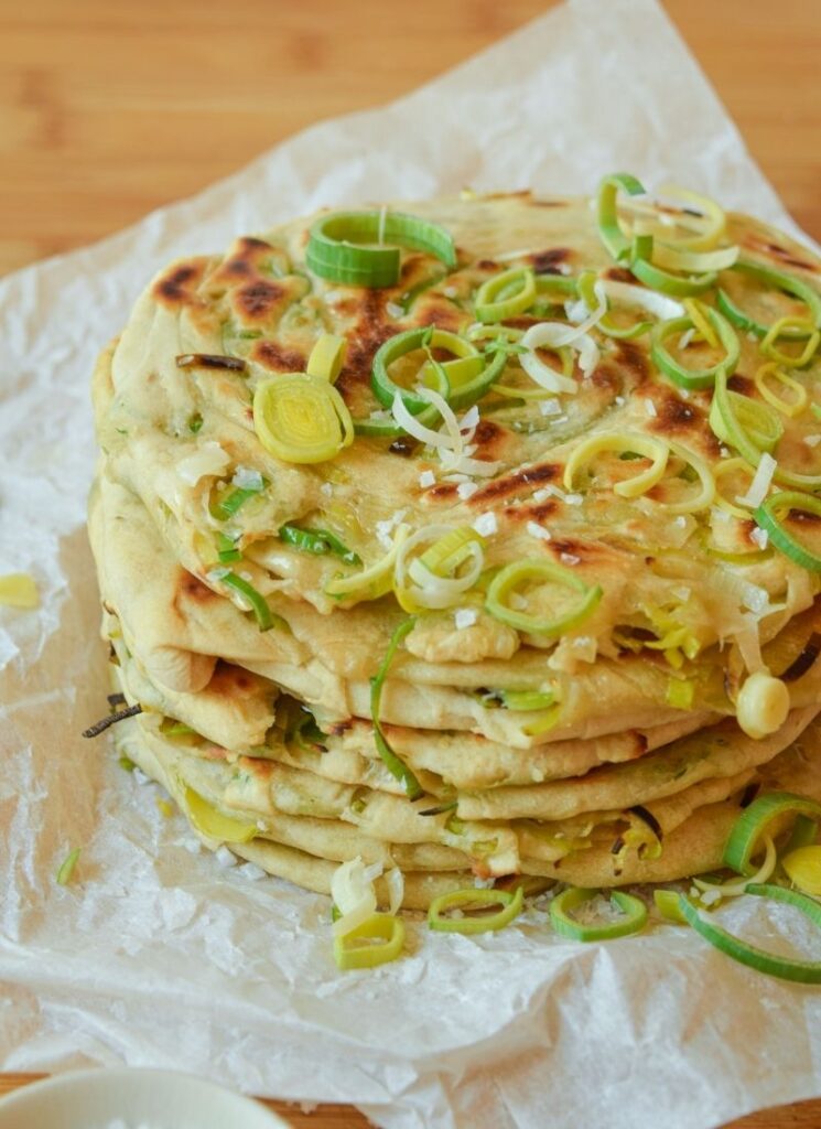 vegaaninen purjo leipä